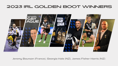 HISTORY MAKERS: FISHER-HARRIS, HALE, BOURSON WIN 2023 IRL GOLDEN BOOT AWARDS